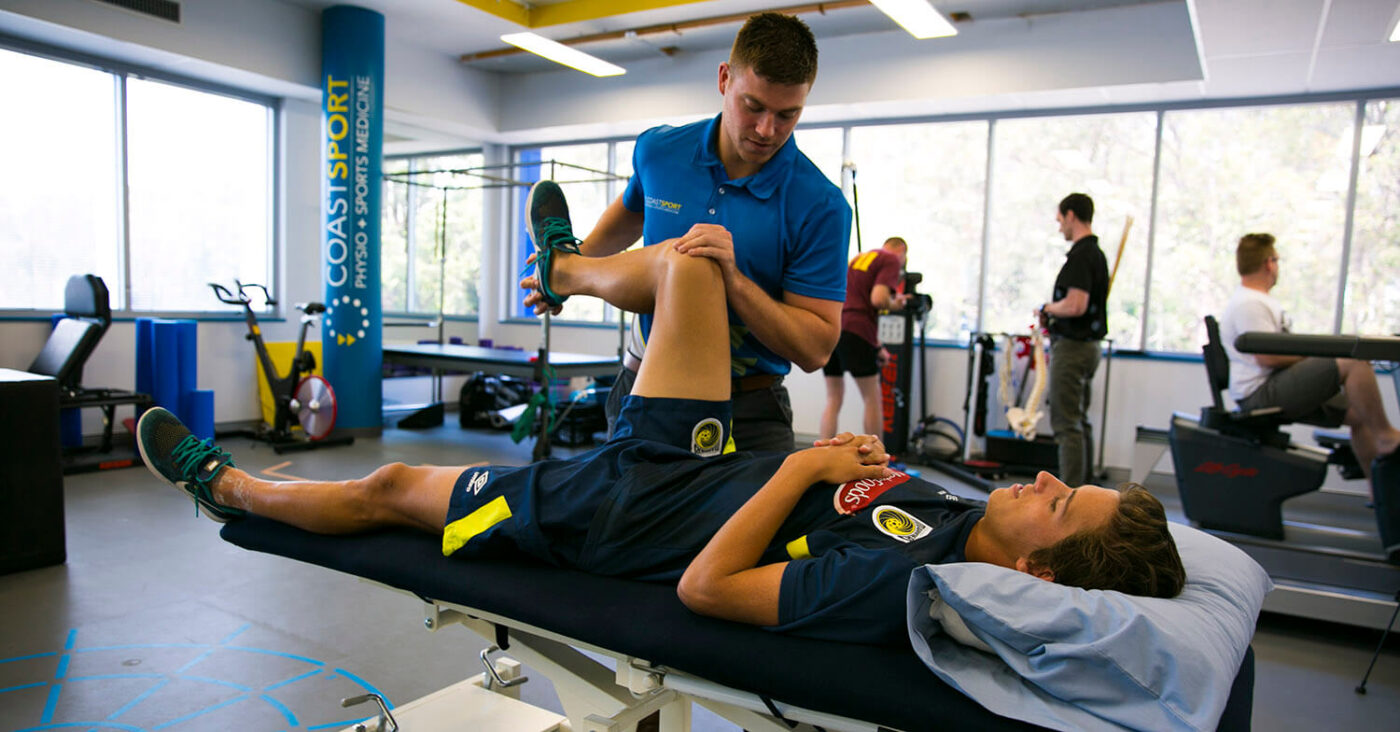 Sports therapy session at Ability Gate